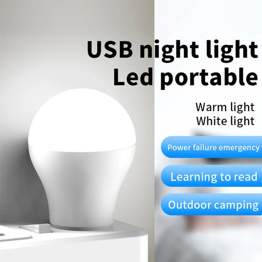 Mini USB Plug Lamp Computer Mobile Power Charging USB Small LED Night Light Eye Protection Light 5V 1A USB